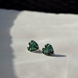 Leaf Stud Earrings
